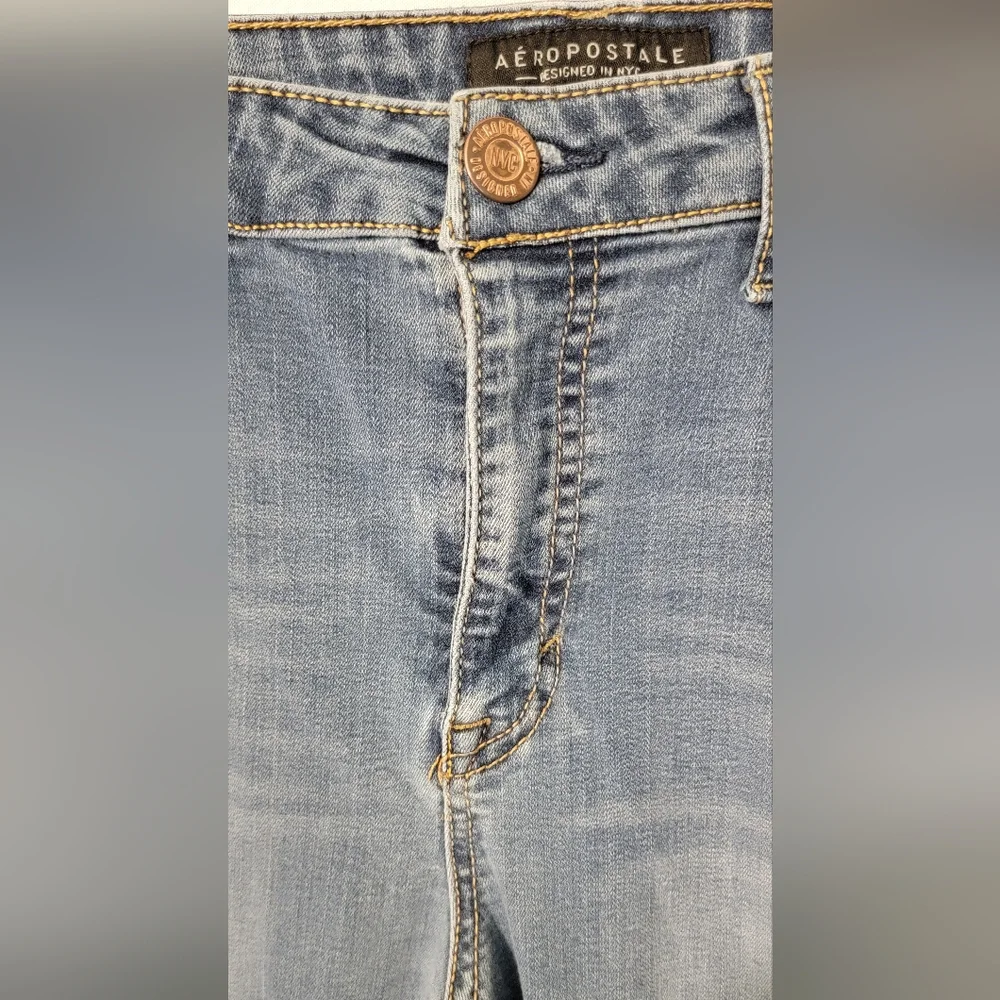 Aeropostale Designed In NYC High Waisted Ankle Jegging Size 12R - Picture 6 of 12